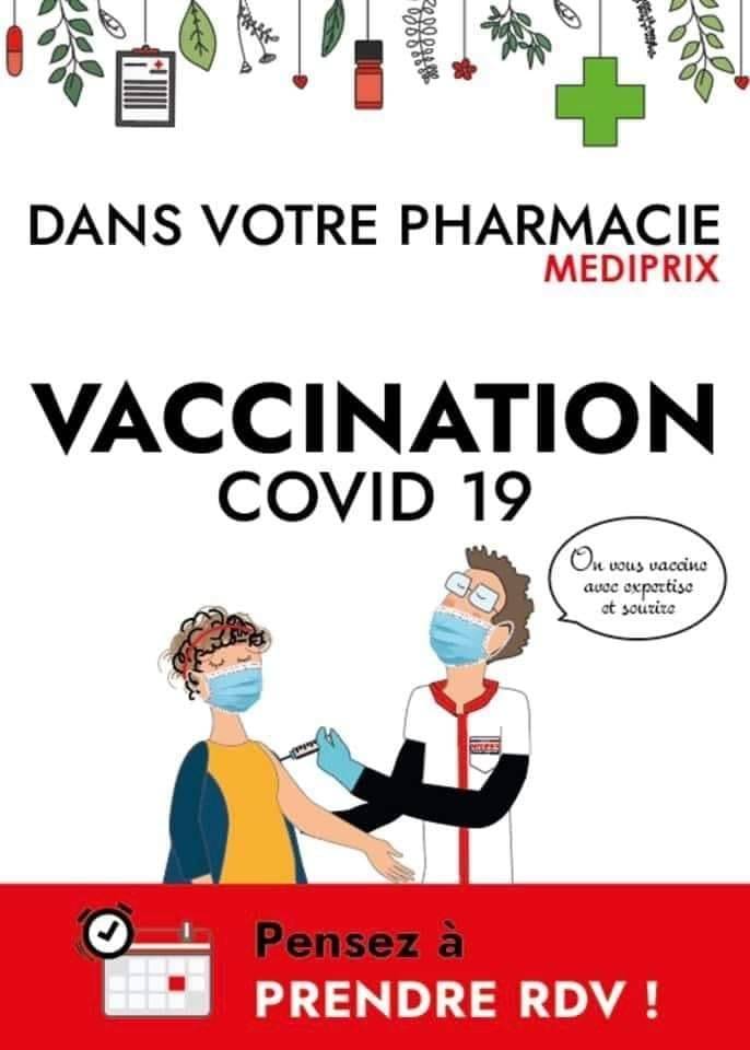 Vaccination COVID dans votre Pharmacie de La Gavotte aux Pennes Mirabeau